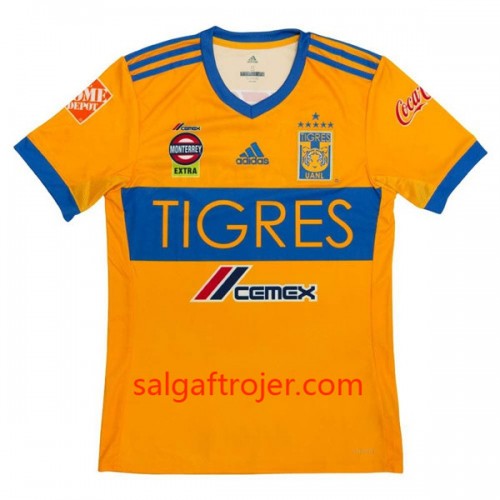 Tigres UANL Fodboldtrøjer Hjemmebanesæt 2018/19 Kort ærmer Tigres UANL Fodboldtrøjer Hjemmebanesæt 2018/19 Kort ærmer